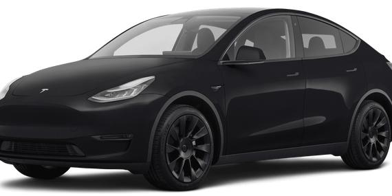 TESLA MODEL Y 2020 5YJYGDEF1LF002459 image